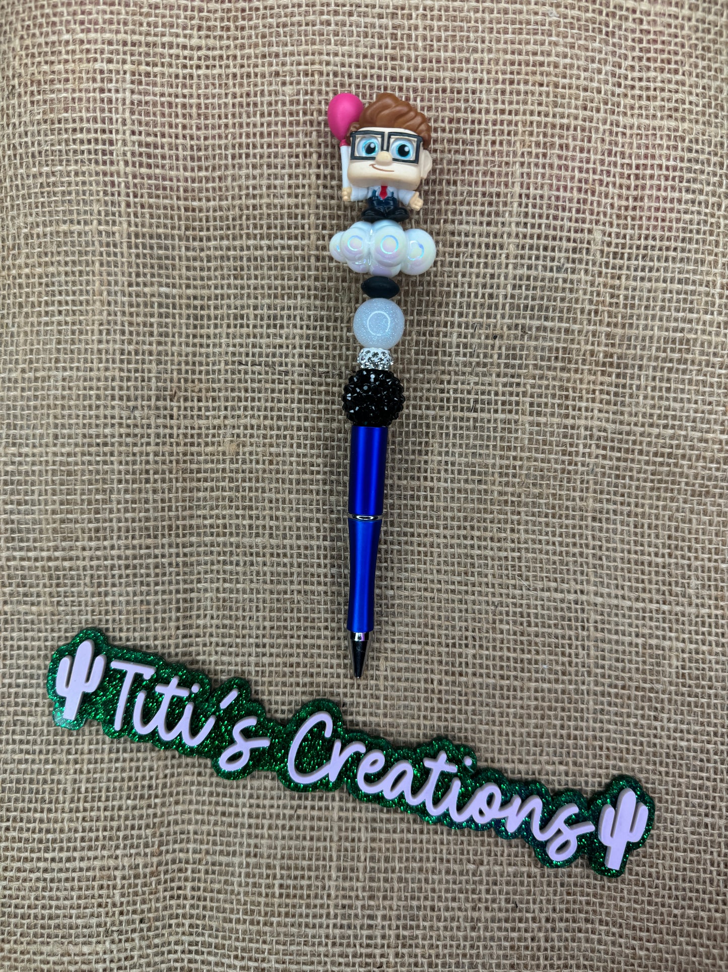 Specialty Custom Character Pen - Young Carl