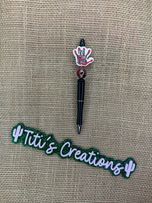 Focal Custom Pen - True Crime Junkie