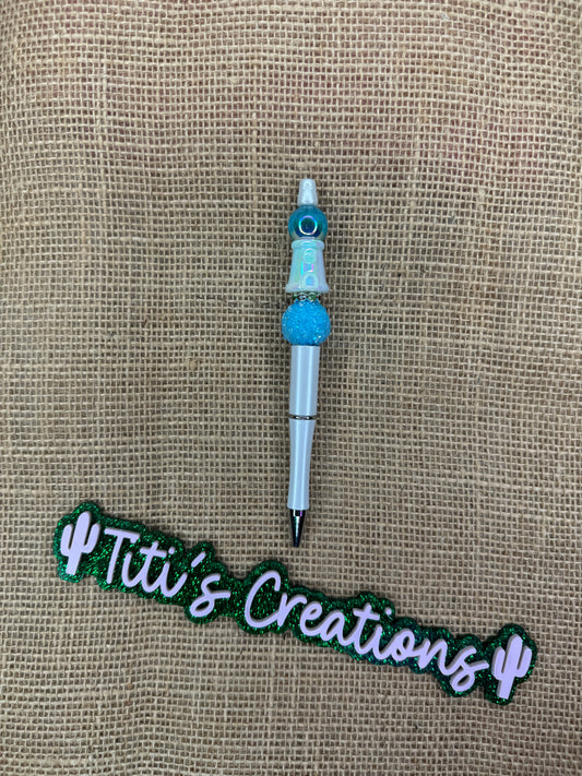 Bubble Gum Machine Custom Pen - Blue